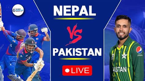 Nepal Vs Pakistan A Live Nepal Vs Pakistan Cricket Live Acc