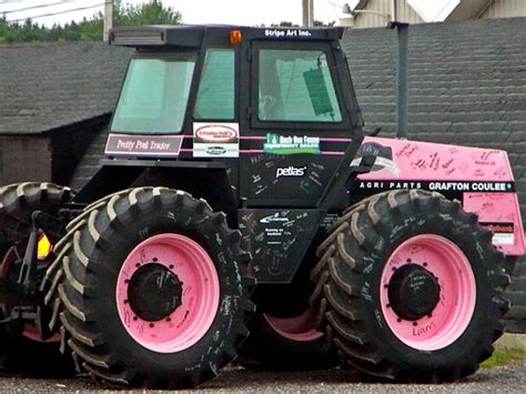 Pink Tractorjust For The Hofman Girlsyou Better Tell Papa Skip