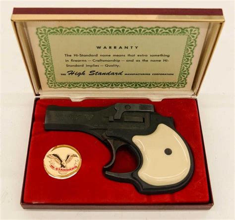 Hi Standard Model Dm 101 Derringer 22 Magnum Pistol In