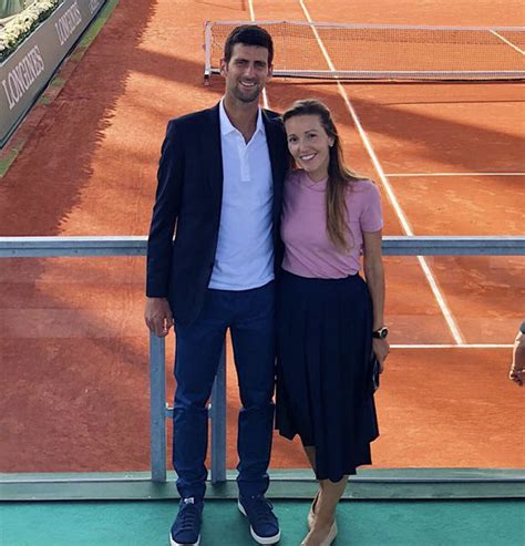 Novak djokovic and wife jelena at the adria tourafp via getty images. Novak Djokovic wife: Jelena Djokovic supports husband at ...