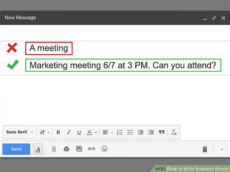 How To Write Business Emails 11 Steps With Pictures Wikihow