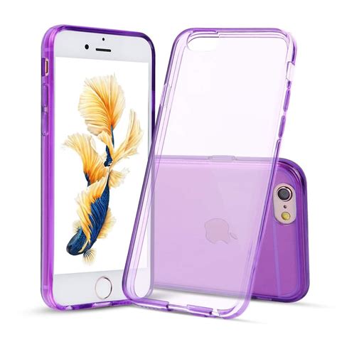 Iphone 6s Iphone 6 Case Bumper Silicone Case Cover Protective Clear