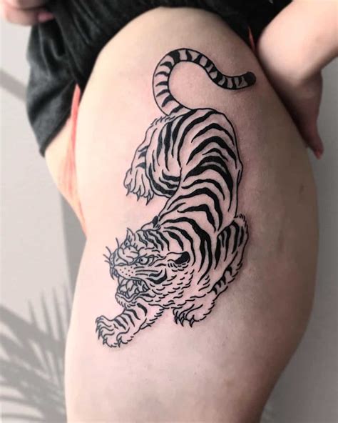 Details More Than 71 Full Body Tiger Tattoo Best In Eteachers