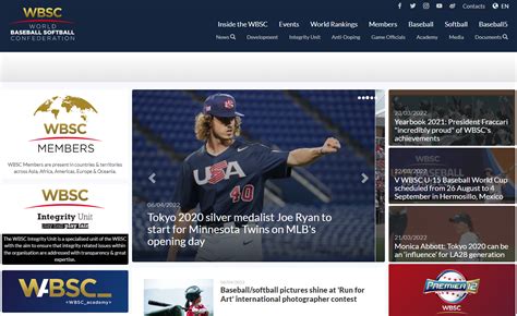 world baseball softball confederation launches updated website