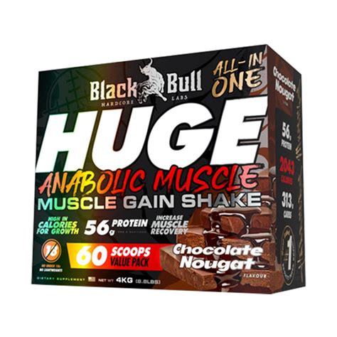 Black Bull Huge Anabolic Muscle Psycho Skull Supplements