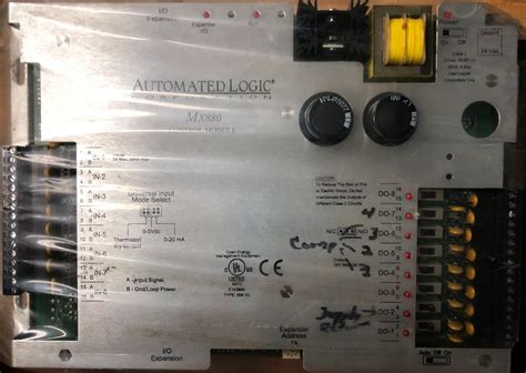 Alc Automated Logic Mx880 M Line Expander Control Module 8 Dig Out 8
