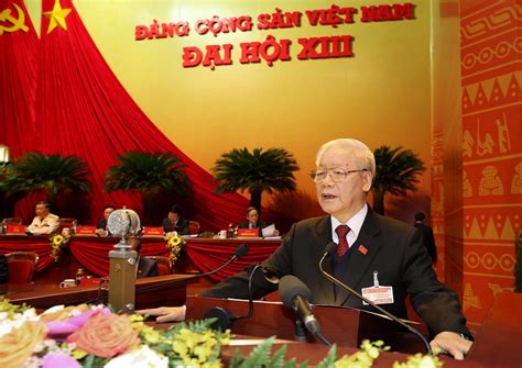 Khai Mạc Trọng Thể Đại Hội đại Biểu Toàn Quốc Lần Thứ Xiii Đảng Cộng