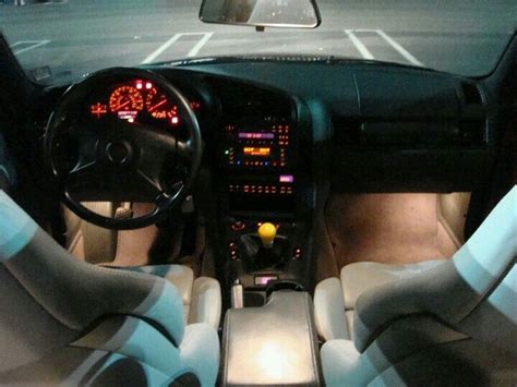 Called the vadar due to the sinister and menacing design of the seats (like a darth sith lord we know), they were an instant hit. BMW e36 m3 interior