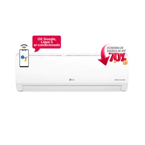 Ar Condicionado Split Hi Wall Lg Dual Inverter Voice 9000 Btuh Frio