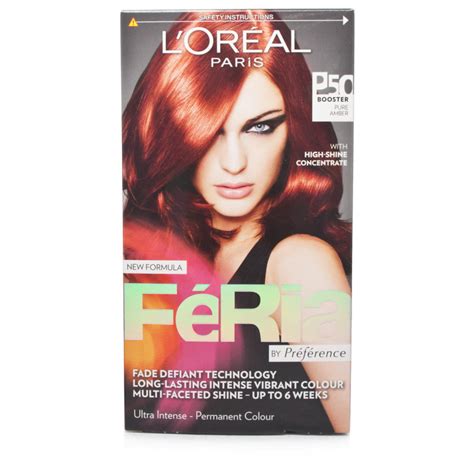 Color charm white lady toner 109 reviews. L'Oreal Paris Feria Hair Colour 5.54 Pure Amber | Chemist ...