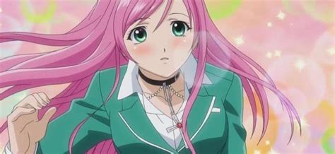 Mizuki Nana Akai Sweet Pea Rosario Vampire Episode Anime Liryca