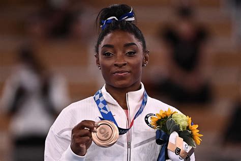 Simone Biles I Didnt Expect To Medal Today I Just Wanted To Go Out