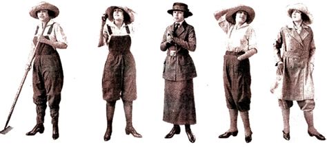 World War I Changes Fashion Recollections Blog