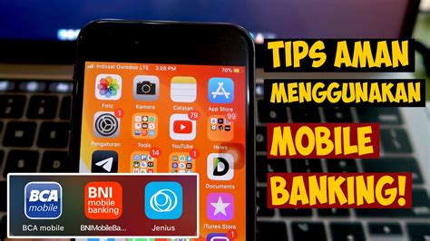 Tips Aman Menggunakan Mobile Banking BCA YouTube