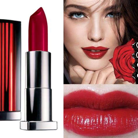 Maybelline Red Lipstick Swatches