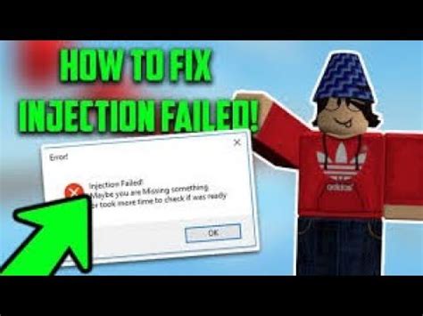 How To Fix Roblox Dll Injection Failed Youtube