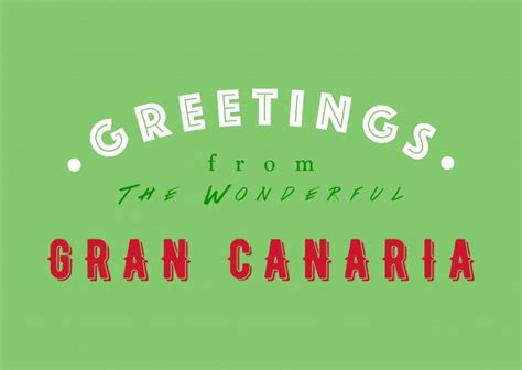 Wonderful Gran Canaria Urlaub Gr E Urlaubsgr E Und Postkarten Online