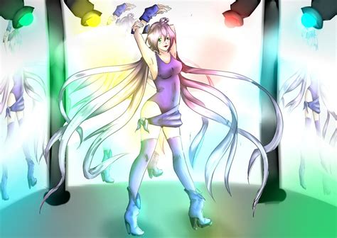 Dancing Anime Girl By Sparkspark99 On Deviantart