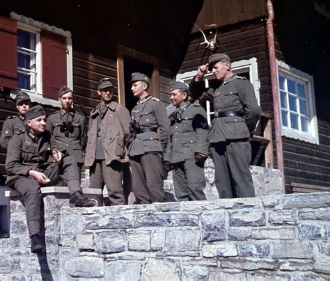 World War Ii In Color Gebirgsjäger Regiment 136 In Norway 1942