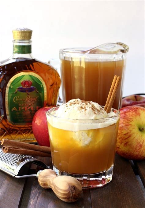 Mixed fruity crown royal apple drink. Whisky Apple Pie Float | A Dessert Cocktail With Ice Cream