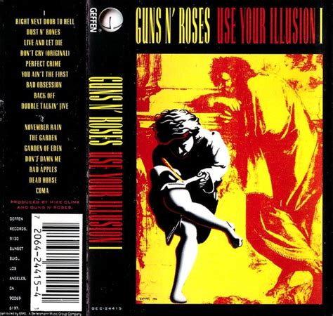 Guns N Roses Use Your Illusion I 1991 Cassette Discogs