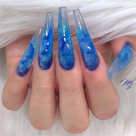 33 Lovely And Trendy Blue Nail Art Designs 2019 Blue Nail Art
