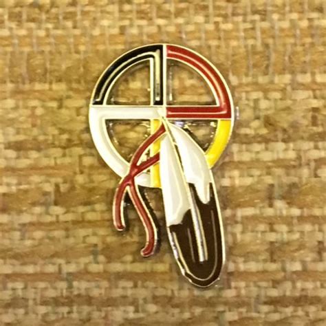 Lakota Medicine Wheel Stick Pin Native Rainbows