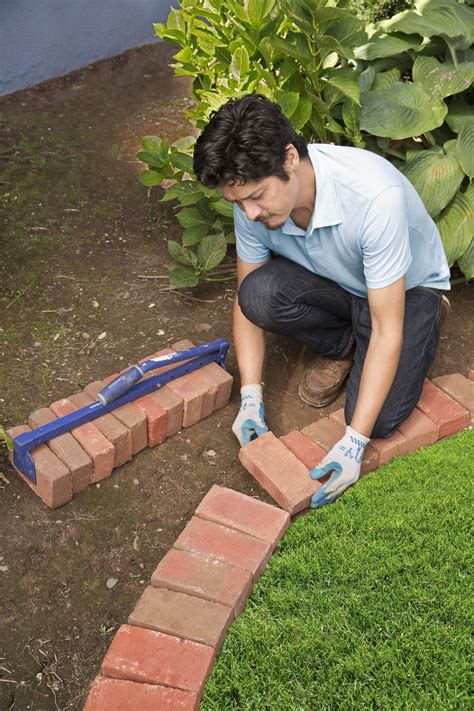 All About Brick Garden Edging Brick Garden Brick Garden Edging