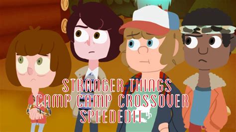 Stranger Thingscamp Camp Crossover Speedpaintedit ♡ Youtube