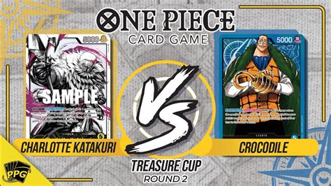 Online One Piece Treasure Cup Round 2 Charlotte Katakuri Vs Crocodile