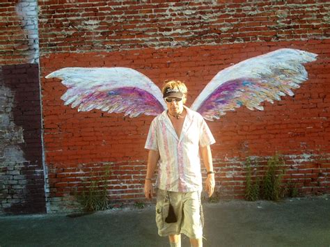 Colette Miller Angel Wing Grafitti Los Angeles Street Art Art Club