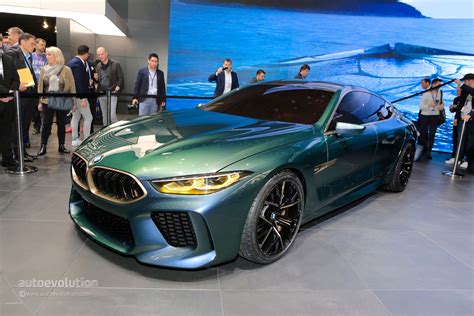 The bmw m8 competition gran coupe's interior puts the driver in a luxurious atmosphere with available full merino leather upholstery and immersive ambient lighting. New BMW M8 Gran Coupe Previewed by Geneva Concept with ...