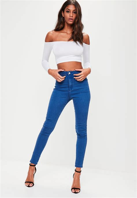 Vice High Waisted Skinny Jeans Mid Blue Skinny Jeans Black Skinny Jeans Women High Waisted