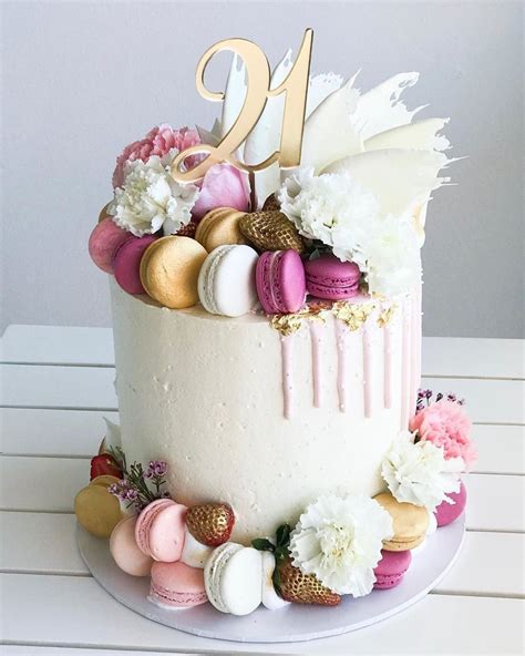 colorful macaroon cake customzied flower cake best cake t for her
