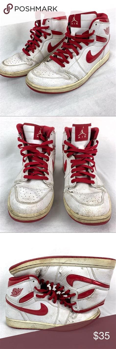 Nike Air Jordan 1 Retro Red Metallic Beaters Shoes Are In Poor
