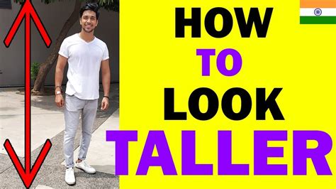 5 Fashion Hacks For Short Indian Men How To Look Taller For Men In Hindi Youtube
