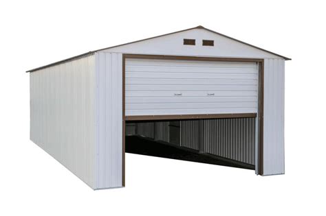 55261 Duramax Imperial Metal Garage Shed 12x32 Storage Building