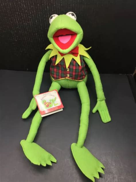 Vintage Kermit The Frog Macys Eden Toys Jim Hensons Muppets Plush 25