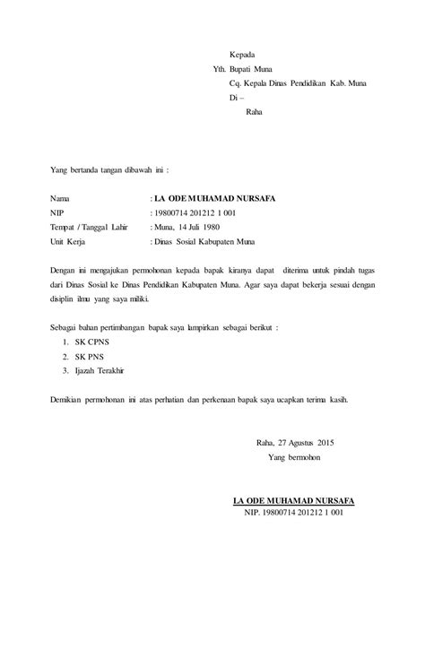 Surat Permohonan Pindah Kampus Unsri - Delinewstv