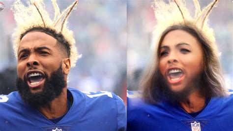 Snapchats Gender Swap Filter On Nfl Stars Is Fantastic Sports Gossip