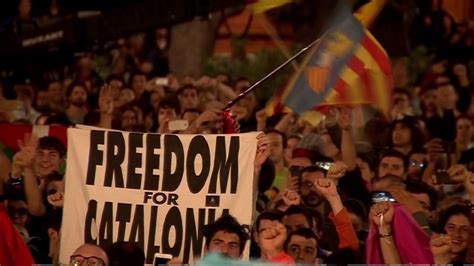 Catalan Referendum Catalonia Has Won Right To Statehood Bbc News