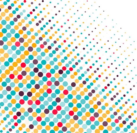 Colored Circles Background Eps Vector Uidownload