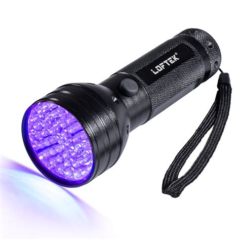 Loftek 51 Uv Ultraviolet Flashlight 395 Nm Led Handheld Blacklight