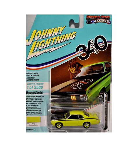 Johnny Lightning Muscle Cars Usa 1971 Plymouth Duster 340 Global