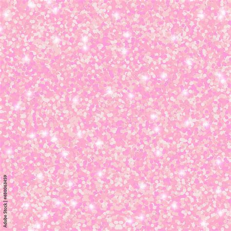 Pink Glitter Texture Abstract Background Closed Up Of Metallic Pink