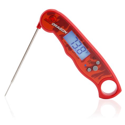 BBQ Dragon Thermometer - Red Silo BBQ