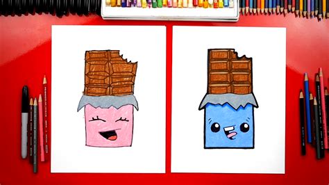 Art supplies this is a list of the supplies we used, but feel free to use whatever you … How To Draw A Chocolate Candy Bar - Art For Kids Hub