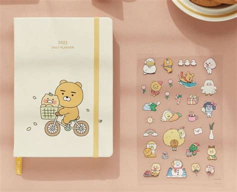 Kakao Friends 2023 Planner Hobbies And Toys Stationery And Craft