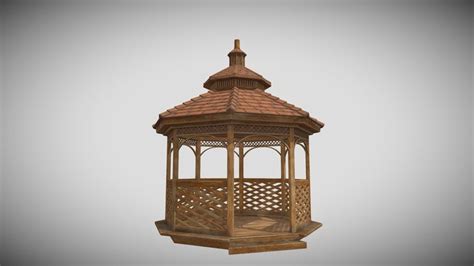 Gazebo 3d Models Sketchfab