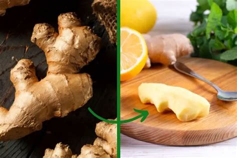 Kitchen Tips How To Peel Ginger Easily Best Way To Cut Minced And Julienne Ginger